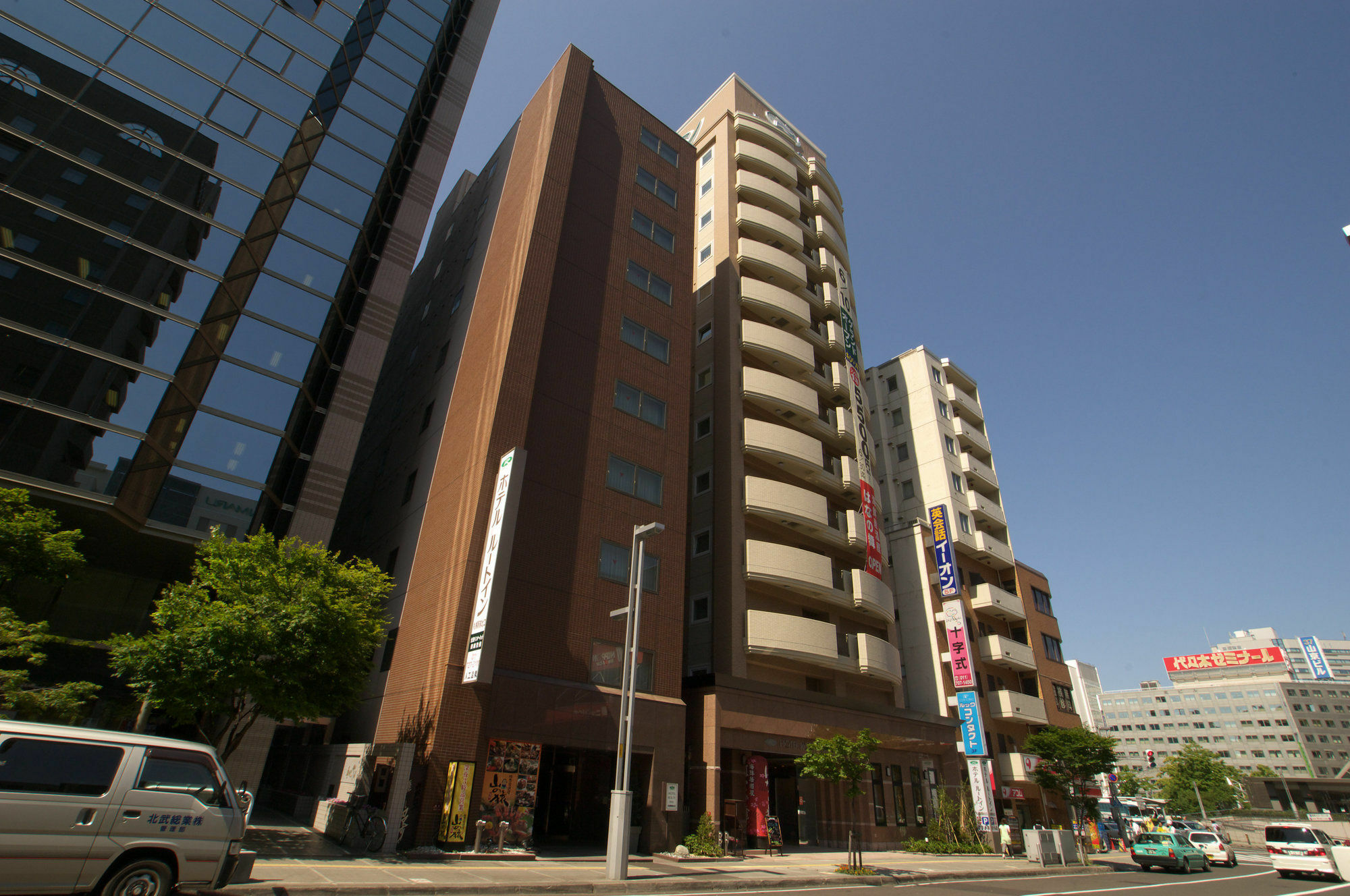 Hotel Route-Inn Sapporo Ekimae Kitaguchi Exterior foto